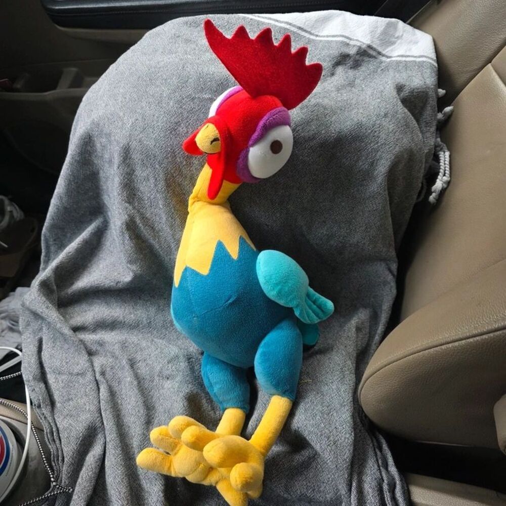 Disney Moana Hei Hei Rooster Plush Stuffed Animal 18" Chicken